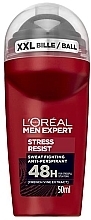 Fragrances, Perfumes, Cosmetics Roll-On Deodorant - L'Oreal Paris Men Expert Stress Resist 48H Anti-Perspirant Deo Roll-On