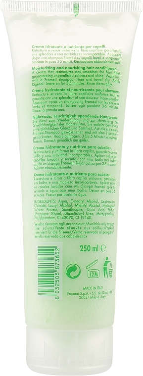 Cream Conditioner for All Hair Types - Framesi Rigenol Conditioner — photo N8