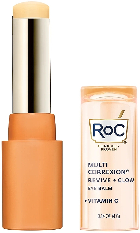 Brightening Eye Balm - Roc Multi Correxion Eye Balm Revive Glow Vitamin C — photo N2