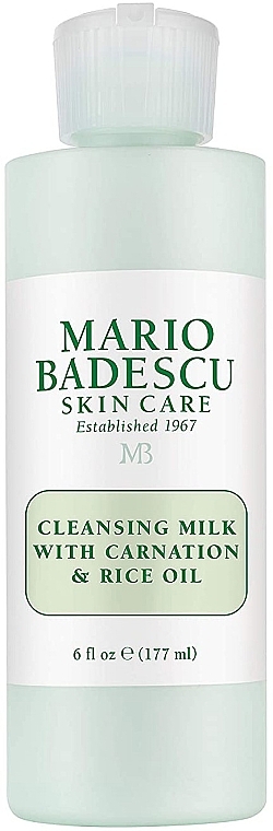 Makeup Remover Milk - Mario Badescu Cleansing Milk With Carnation & Rice Oil — photo N5