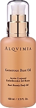 Fragrances, Perfumes, Cosmetics Bust Oil - Alqvimia Generous Bust Oil