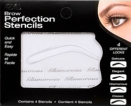 Fragrances, Perfumes, Cosmetics Brow Stencil Set - Ardell Brow Perfection Stencils