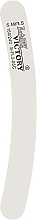 Fragrances, Perfumes, Cosmetics Nail File S-FL3-05C, curved, white - Lady Victory