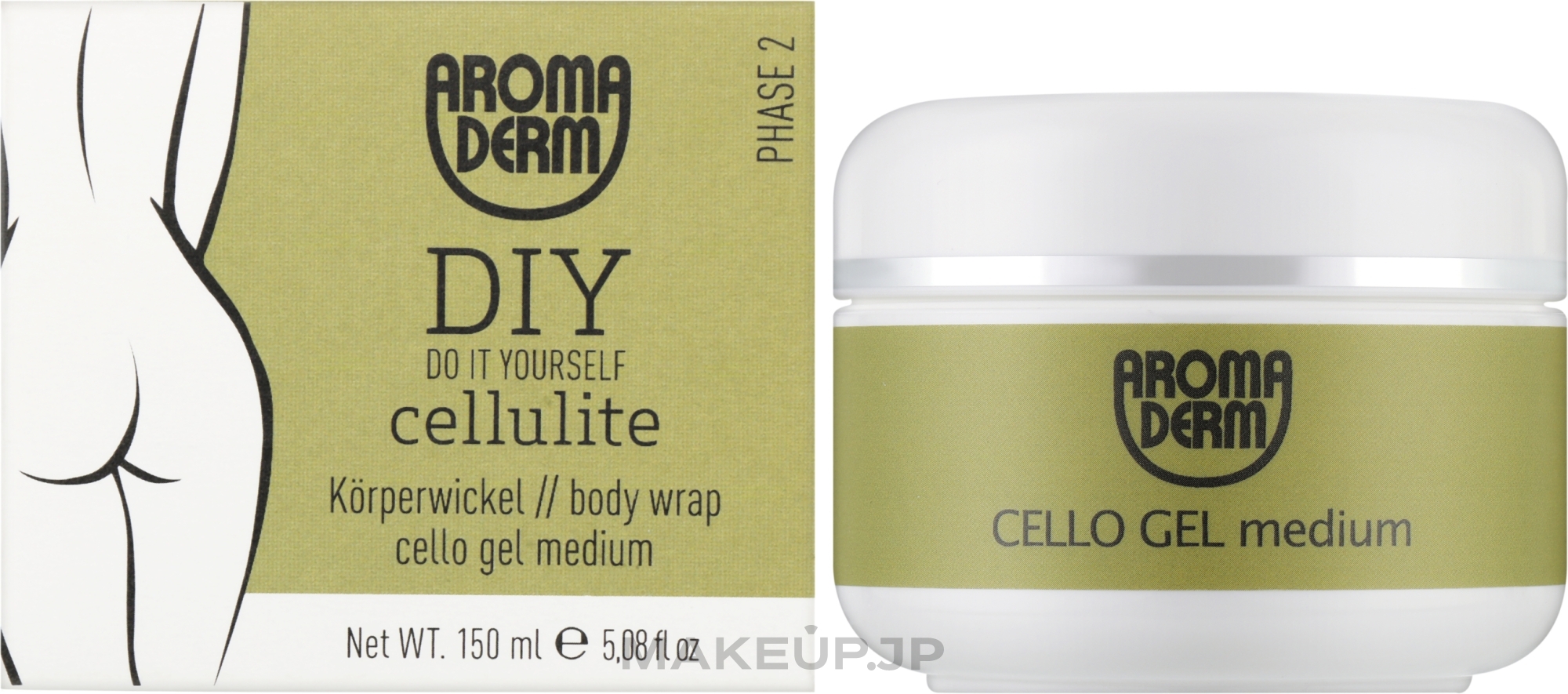 Medium-Intensity Cellulite Wrap Gel - Styx Naturcosmetic Aroma Derm Cellulite Body Wrap Gel Medium — photo 150 ml