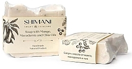 Natural Handmade Body & Hand Soap with Mango, Macadamia & Chia Oils - Shimani Smart Skincare Handmade Natural Product — photo N1