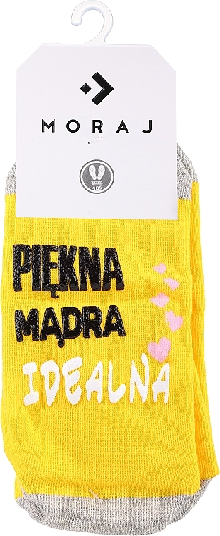 Women's Socks, yellow - Moraj — photo N1