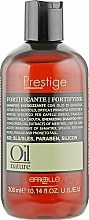 Fragrances, Perfumes, Cosmetics Regenerating Anti Hair Loss Shampoo - Erreelle Italia Prestige Oil Nature Fortyfing Shampoo