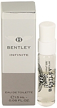 Fragrances, Perfumes, Cosmetics Bentley Infinite Eau - Eau de Toilette (sample)