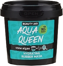 Fragrances, Perfumes, Cosmetics Hydrating Peel-Off Face Mask with Algae Extract - Beauty Jar Face Care Aqua Queen Rubber Mask