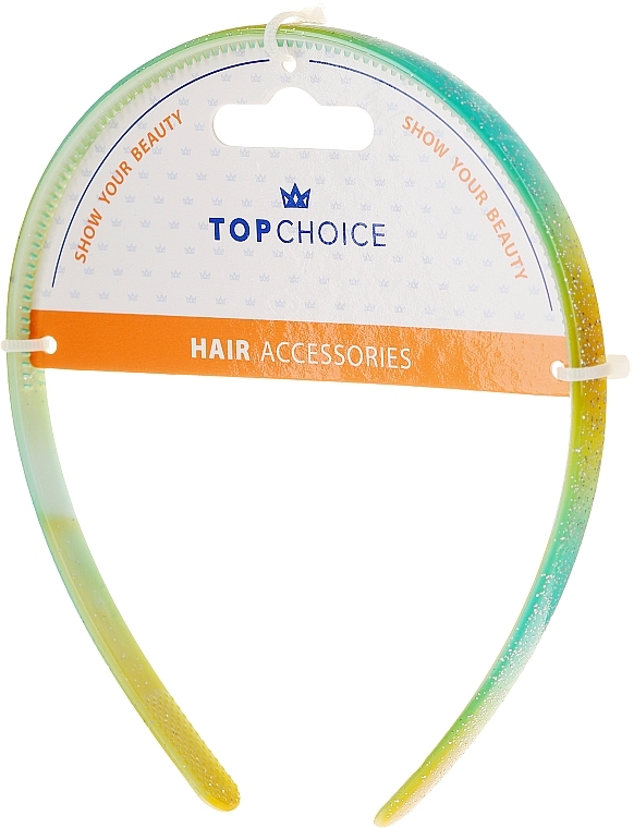 Hair Band, 27901, yellow-green - Top Choice — photo N8