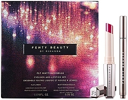 Fragrances, Perfumes, Cosmetics Makeup Set - Fenty Beauty Fly Mattemoiselle (eye/liner/0.55ml + lipstick/1.7g)