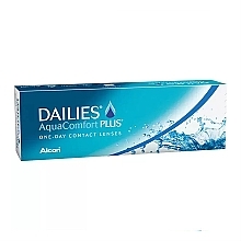 Fragrances, Perfumes, Cosmetics Daily Contact Lenses, 30 pcs - Alcon Dailies Aqua Comfort Plus