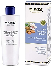 Fragrances, Perfumes, Cosmetics Cleansing Face Milk - L'Amande Linea Viso Cleaning And Hydrating Milk