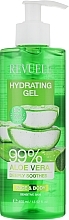 Fragrances, Perfumes, Cosmetics Moisturizing Face & Body Gel "Aloe Vera" - Revuele Moisturizing Gel 99% Aloe Vera