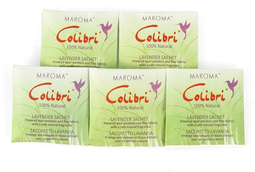 Lavender Aromatic Mini Sachets - Maroma Colibri Mini Sachet Strip Lavender — photo N6