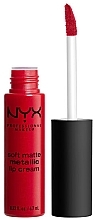 Fragrances, Perfumes, Cosmetics Liquid Matte Lipstick - NYX Professional Makeup Soft Matte Metallic Lip Cream