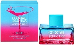 Fragrances, Perfumes, Cosmetics Antonio Banderas Cocktail Seduction Blue for Women - Eau de Toilette