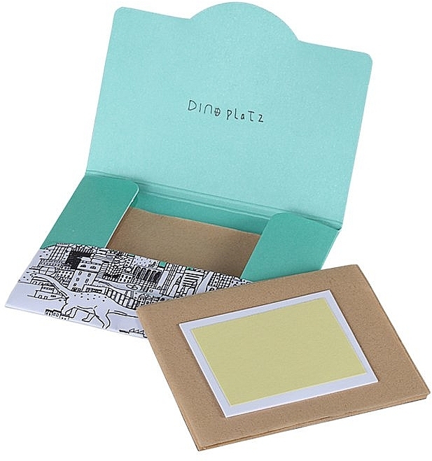 Blotting Paper - Too Cool For School Dinoplatz Dear Brachiosaurus Blotting Paper Green Tea (refill) — photo N3