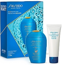 Fragrances, Perfumes, Cosmetics Set - Shiseido Sun Protection SPF50+ (lotion/150ml + emulsion/75ml)