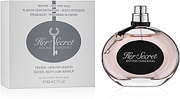 Antonio Banderas Her Secret - Eau de Toilette (tester without cap) — photo N2