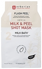 Fragrances, Perfumes, Cosmetics Sesame Milk Sheet Mask - Erborian Milk & Peel Shot Mask