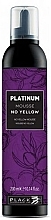 Fragrances, Perfumes, Cosmetics Toning Mousse for Blonde Hair - Black Professional Platinum Mousse Black