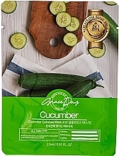 Fragrances, Perfumes, Cosmetics Sheet Mask with Cucumber Extract - Grace Day Cucumber Cellulose Mask