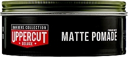 Medium Hold Matte Hair Pomade - Uppercut Deluxe Barbers Collection Matt Pomade — photo N4