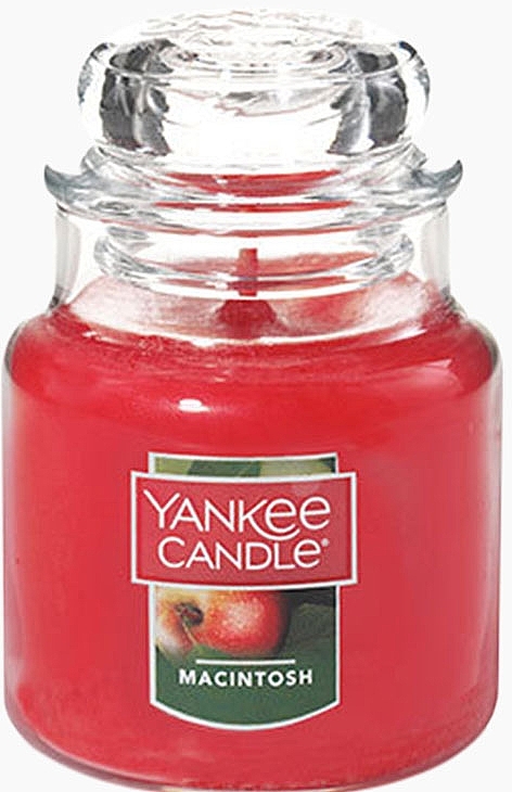 Scented Candle in Jar - Yankee Candle Macintosh — photo N1