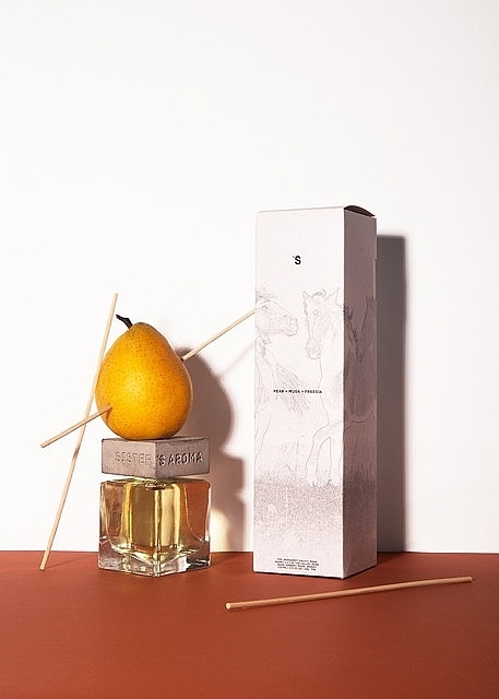 Pear + Musk + Freesia Fragrance Diffuser - Sister's Aroma Pear + Musk + Fresia — photo N2