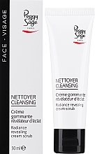 Facial Cream Scrub - Peggy Sage Nettoyer Cleansing Radiance Revealing Cream Scrub — photo N3