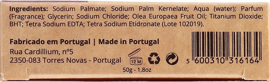 Natural Soap "Red Fruit" - Essencias De Portugal Senses Red Fruits Soap With Olive Oil — photo N9