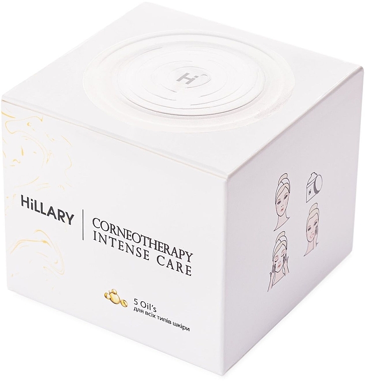 Face Cream for All Skin Types - Hillary Corneotherapy Intense Care 5 Oil’s — photo N4