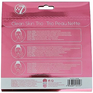 Skin Cleansing Pad Set - W7 Clean Skin Trio Pads — photo N5