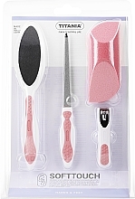 マニキュアセット、パウダー - Titania Softtouch Manicure & Pedicure Set — photo N1