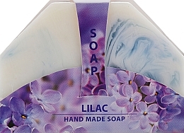 Fragrances, Perfumes, Cosmetics Rkcznie robione mydio glicerynowe Lilia - BioFresh Glycerin Soap Lilac