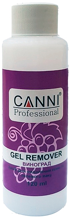 Nail Gel Remover - Canni Gel Remover Grapes — photo N1