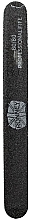 Nail File, 80/80, black, straight - Ronney Professional — photo N4