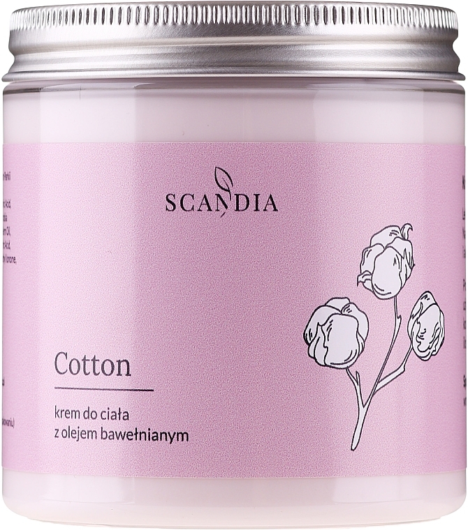 Body Cream "Cotton" - Scandia Cosmetics Cotton — photo N1