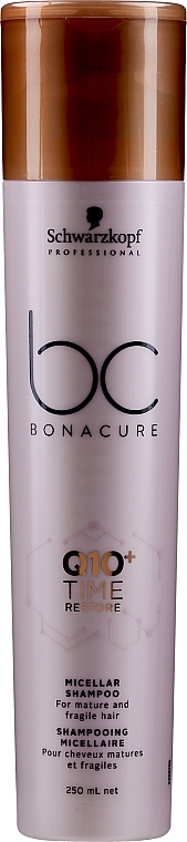 Shampoo Q10 - Schwarzkopf Professional BC BonacureTime Restore Q10 Plus Shampoo — photo N1