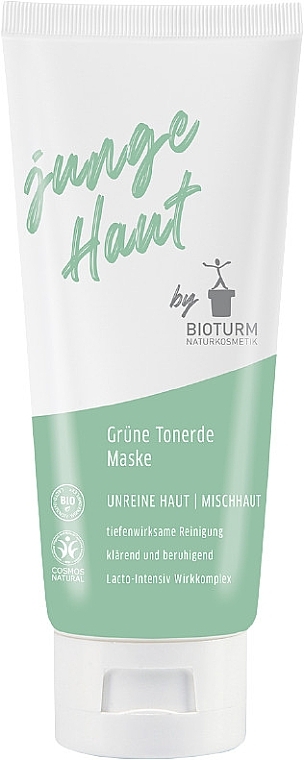 Green Clay Face Mask - Bioturm Young Skin Green Clay Mask — photo N1