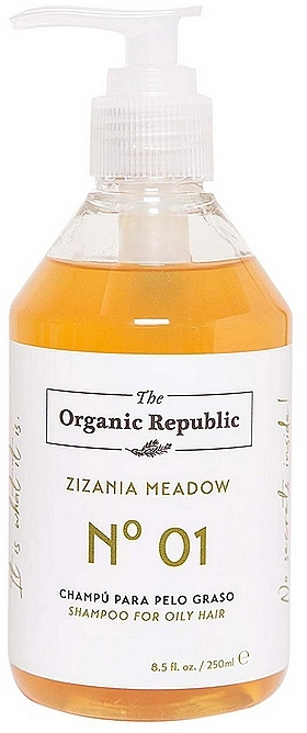 Moisturizing Shampoo for Oily Hair - The Organic Republic No.01 Shampoo — photo N1