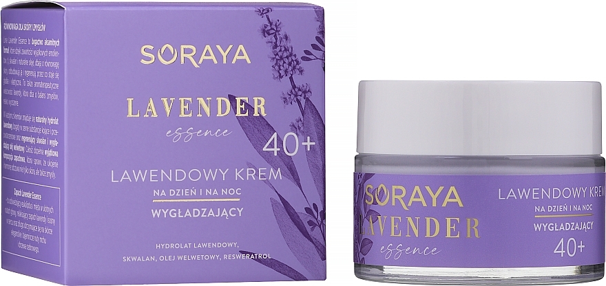 Smoothing Lavender Face Cream 40+ - Soraya Lavender Essence — photo N1