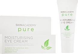 Fragrances, Perfumes, Cosmetics Moisturizing Eye Cream - Skin Academy Pure Moisturising Eye Cream