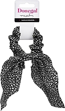 Fragrances, Perfumes, Cosmetics Elastic Hair Band, FA-5657, black-white - Donegal