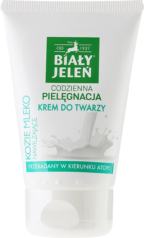 Hypoallergenic Face Cream with Goat Milk - Bialy Jelen Hypoallergenic Face Cream — photo N1