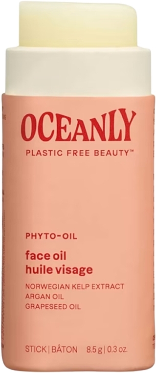 Nourishing Dry Face Oil with Argan Oil - Attitude Oceanly Phyto-Oil Face Oil — photo N2