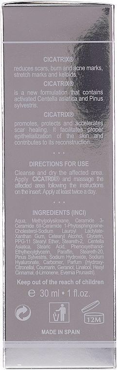 Scar, Acne & Stretch Mark Reducing Cream - Catalysis Cicatrix Cream  — photo N3