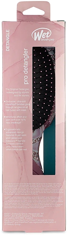 Hair Brush - Wet Brush Pro Detangler Cosmic Lava Pink — photo N5