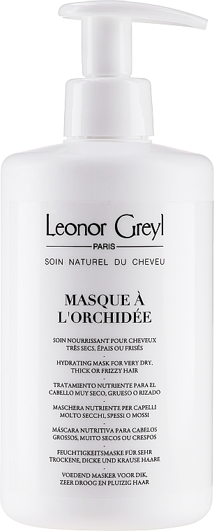 Hair Mask with Orchid Flowers - Leonor Greyl Masque a L'orchidee — photo N3